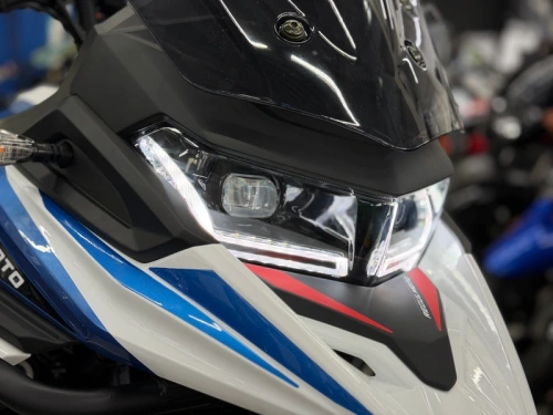 Мотоцикл кроссовый / эндуро Regulmoto (Регулмото) GTO 300 NB синий/белый с ПТС фото 8