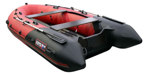 Лодка ПВХ Hunter (Хантер) 350 ПРО красный/чёрный фото 5 Лодка ПВХ Hunter (Хантер) 350 ПРО красный/чёрный фото 5