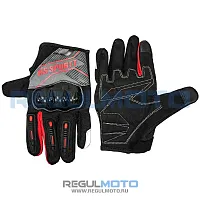 Мотоперчатки Spurtt (Спурт) RS13 чёрный/красный XXL