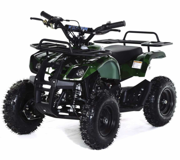 Квадроцикл детский Motax (Мотакс) ATV Mini Grizlik X - 16 [эл. ст.] Big Wheel (машинокомплект) | Мототека