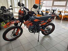 Мотоцикл кроссовый / эндуро Regulmoto (Регулмото) ZR PR 4 valves чёрный/оранжевый с ПТС