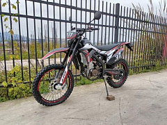 Новинка ассортимента! Мотоцикл кроссовый / эндуро Regulmoto (Регулмото) CR - Z 350 чёрный/серый с ПТС