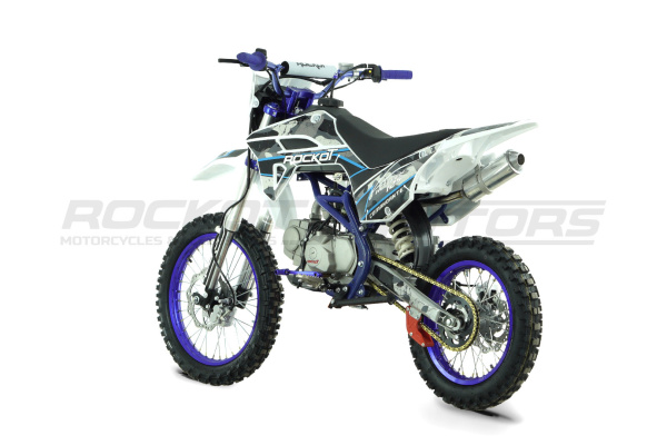 Питбайк ROCKOT (Рокот) HI-TECH 125 Comandante 2.0 (механ. сцепл.. эл. стартер. 17/14) | Мототека