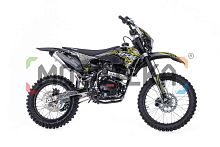 Мотоцикл кроссовый / эндуро BSE (БСЕ) Z1 150e 19/16 Zebra Yellow 2.0 (ЧЕРНЫЙ ПЛАСТИК, защита рук, USB зарядка)