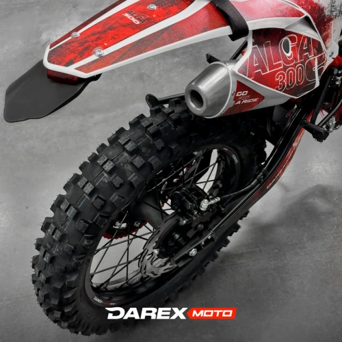 Мотоцикл кроссовый / эндуро Darex (Дарекс) Alga 300 S Red 2025 (красный) фото 4