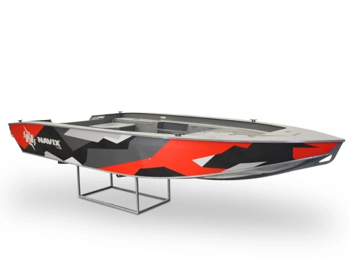 Лодка ПНД Navix (Навикс) R43 без консоли, румпельная фото 14