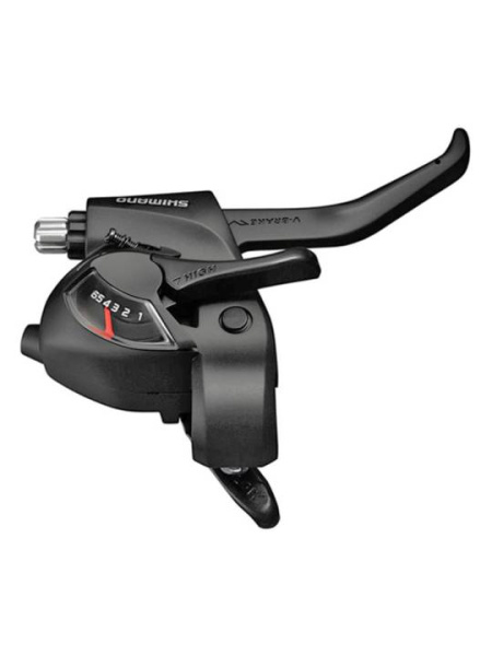 Шифтер Shimano (Шимано) Tourney EF41 правый 6ск трос 2050мм черный ASTEF41R6AL