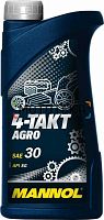Масло моторное минеральное 7203 Mannol (Маннол) 4 - TAKT AGRO SAE 30 1 л. для садовой техники