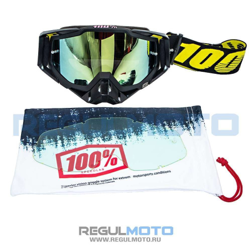 Очки 100% RACECRAFT чёрный фото 6 Очки 100% RACECRAFT чёрный фото 6