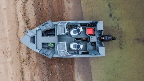 Лодка ПНД Navix (Навикс) C43 2 консоли фото 20