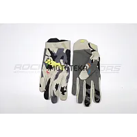 Мотоперчатки кроссовые 100% #3 (XL, камуфляж)