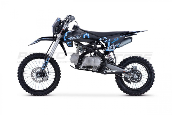 Питбайк ROCKOT (Рокот) RX125 - 2 Tronium (механ. сцепл., эл. стартер, 17/14) | Мототека