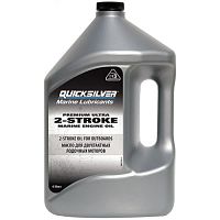 Масло двухтактное Quicksilver (Квиксильвер) TC - W3 Premium Ultra (4л)