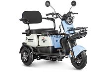 Пассажирский электротрицикл Rutrike (Рутрайк) Gelbert Vega 48V/60V 600Вт Фиолетовый